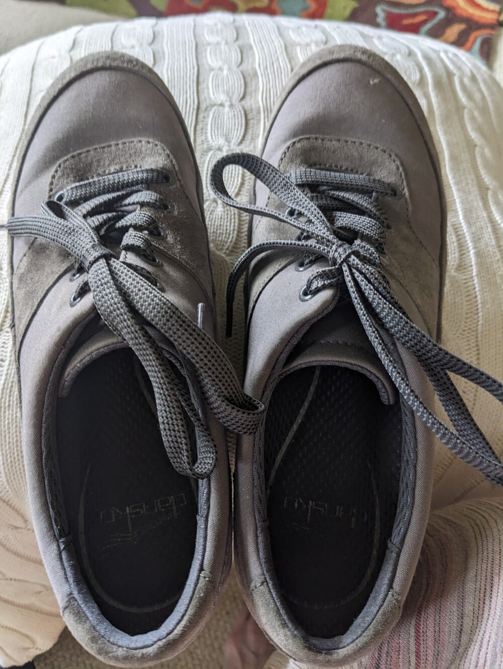 Women's Dansko  Casual Lace-Up Shoes 39 in Gray